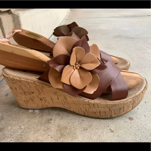 KORK EASE slip on wedge sandal - Picture 4 of 10